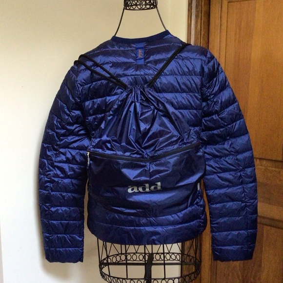 Add down jacket, Navy, size 4 - Picture 4 of 12